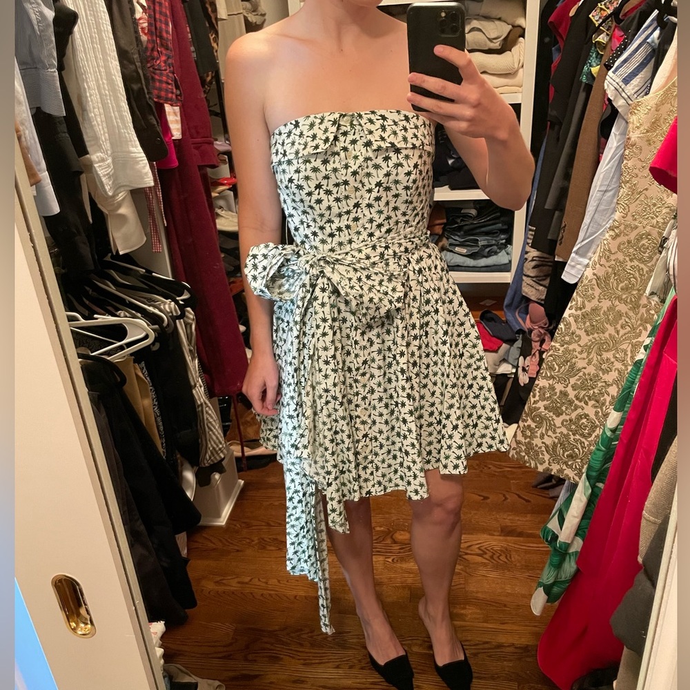Milly palm tree dress